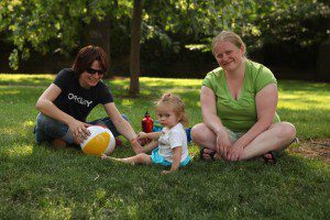 Tedy, Leila, and Maggie